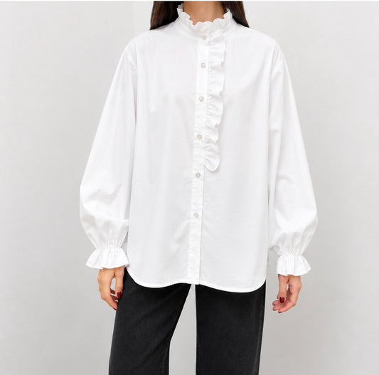 Chemise blanche détails
